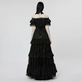 Wight Maxi Dress - PunkRave