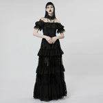 Wight Maxi Dress - PunkRave