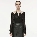 Witch Bitch Halterneck Top - PunkRave