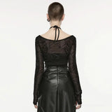 Witch Bitch Halterneck Top - PunkRave