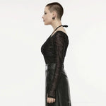 Witch Bitch Halterneck Top - PunkRave
