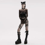 Witching Hour - Punk Harness with Garters - PunkRave
