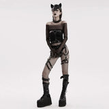 Witching Hour - Punk Harness with Garters - PunkRave