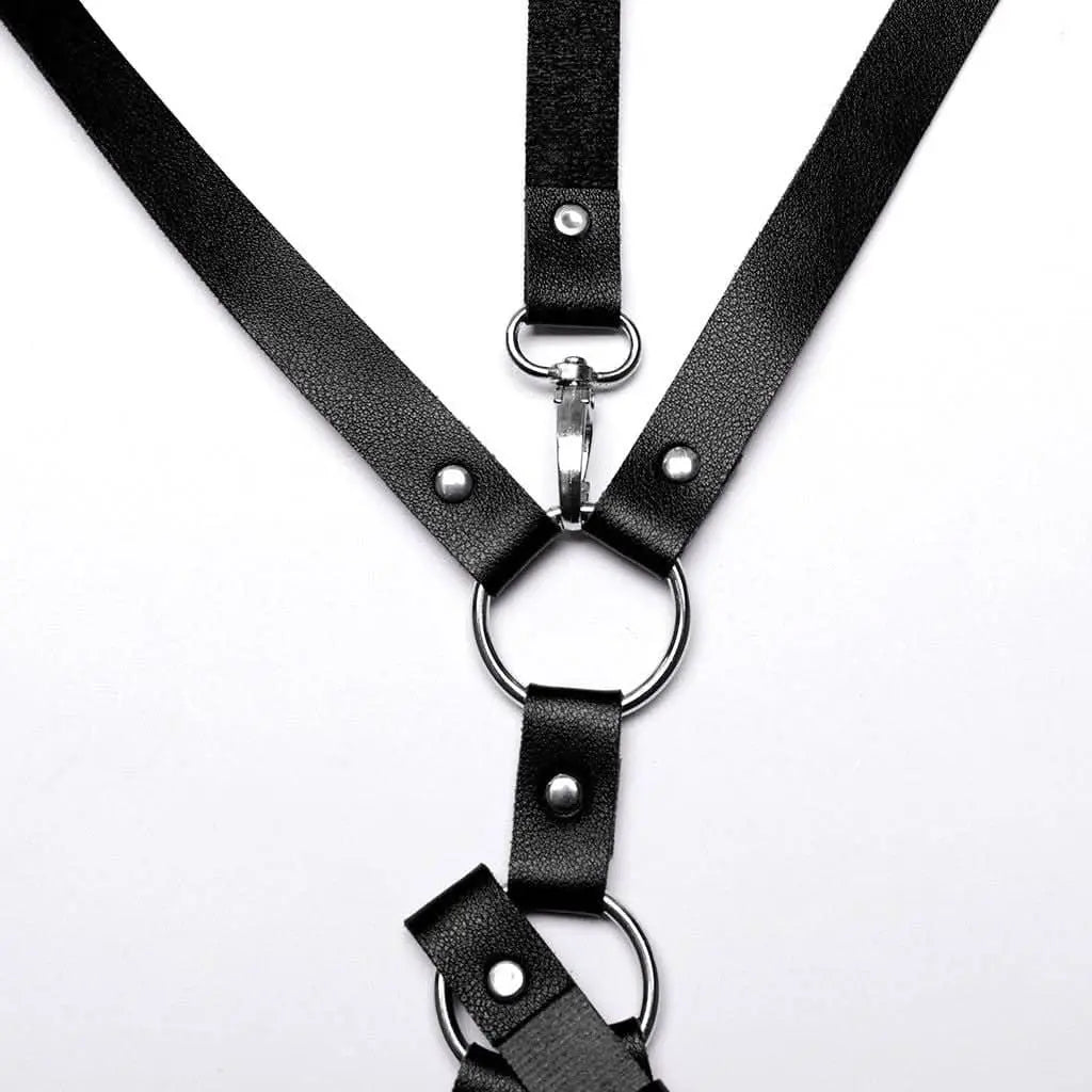 Witching Hour - Punk Harness with Garters - PunkRave