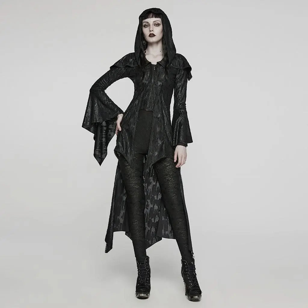 Xenomorph Zip-Up Jacket (Black) - PunkRave