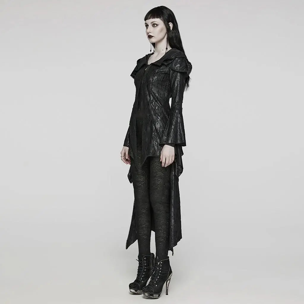 Xenomorph Zip-Up Jacket (Black) - PunkRave