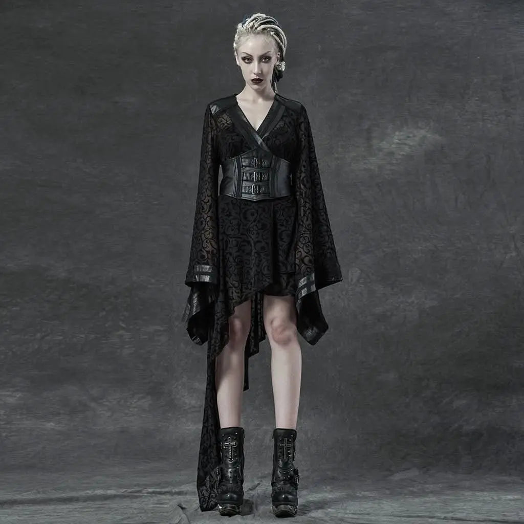 Yuurei Kimono Dress - PunkRave