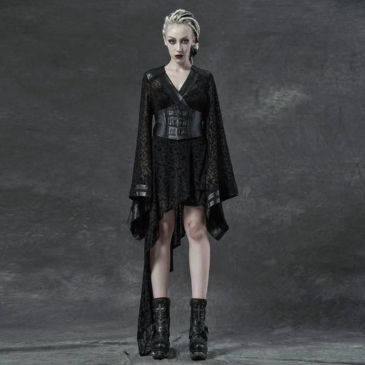 Yuurei Kimono Dress - PunkRave