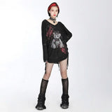 Zelda Distressed Leg Warmers - Black My Store