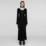 Aickman Women's Gothic Dress in Black
