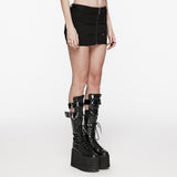 Asmodus Gothic Mesh Skirt