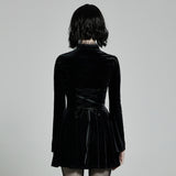 Sleet Women's Gothic Dress in Black
