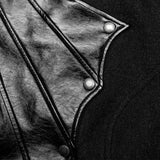 Gotham Glam PU Trench Coat - PunkRave