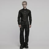 Demeter Gothic Fishnet Eyelet Shirt Men's