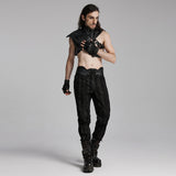 Tenebrae Gothic Cyberpunk Armor Gloves Men's
