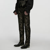 Atlant Gothic Velvet Jacquard Pants Men's
