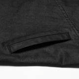 Dusk Rite Men's Gothic Zipped Sleeveless Jacket in Black