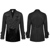 Canorous Gothic Brocade Tailcoat Jacket Men's