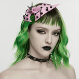 Candy Punk Studded Bow Hair Clip