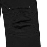 Auber Men's Punk Techwear Trousers in Black
