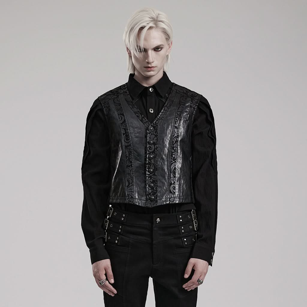 Candlemass Printed Waistcoat - PunkRave