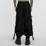 Crepuscule Men's Gothic Trousers in Black