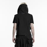 Acheron Victorian Gothic Cyber Armor Top Men's