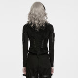 Carmilla Lace-Up Zipped Waistcoat