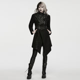 Lychgate Women's Punk Asymmetrical Jacket in Black