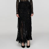 Batlings Women's Gothic Skirt in Black
