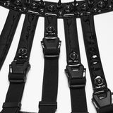 Requiescat Women's Gothic Techwear Harness in Black