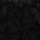 Perigee Women's Punk Faux Fur Faux Leather Coat in Black