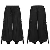 Crepuscule Men's Gothic Trousers in Black