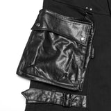 Melusine Men's Gothic Shorts in Black