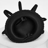 Medea Women's Gothic Hat in Black