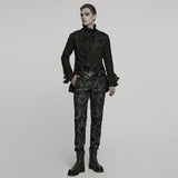 Canorous Gothic Brocade Tailcoat Jacket Men's