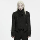 Aphelion Men's Gothic Victorian Gentleman Jacket in Black