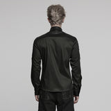 Demeter Gothic Fishnet Eyelet Shirt Men's