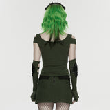 Lilitu Punk Mesh Knit Shirt