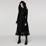 Alsciaukat Gothic Faux Fur Coat