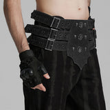 Animism Gothic Distressed Belt Men's
