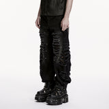 Caliban Men's Gothic Everyday Denim Pants in Black