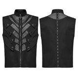 Anodyne Punk Fishnet Eyelet Vest Men's