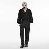 Atavism Gothic Embroidery Shirt Men's