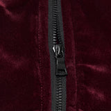 Melmoth Women's Gothic Corset in Red & Black
