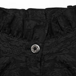 Gothic Renegade Button-Up Top - PunkRave