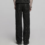 Zmey Men's Punk Pants in Black