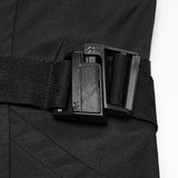 Cenotaph Men's Gothic Techwear Coat in Black
