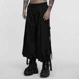 Crepuscule Men's Gothic Trousers in Black