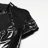 Plague Gothic Patent Leather Corset Dress